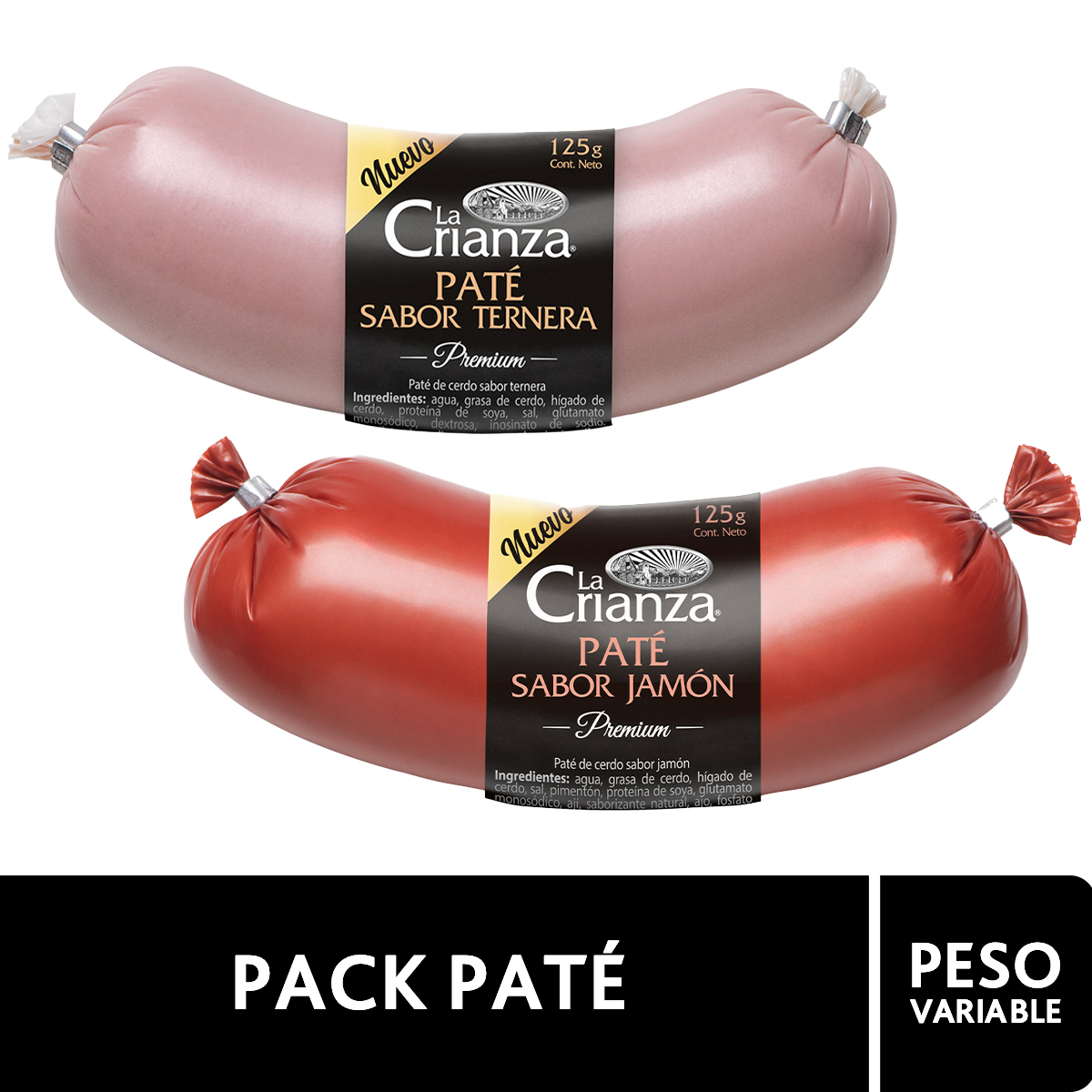 Pack Paté La Crianza